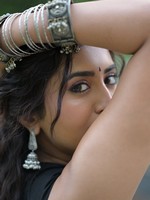 Rashi Singh Black Saree Photos